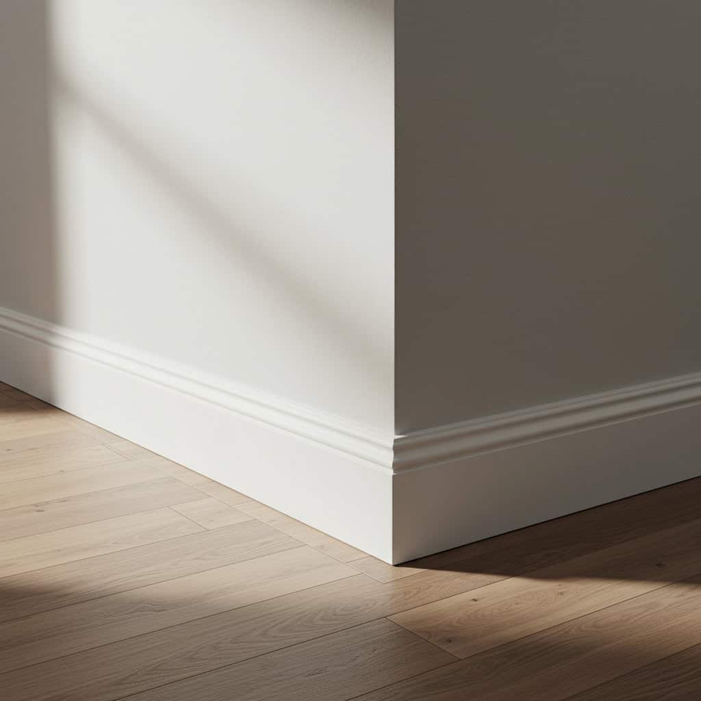 5. Recessed Baseboards