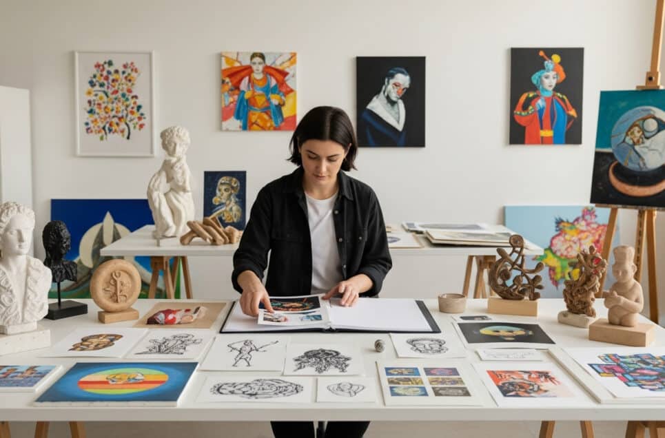 How to Start Building an Art Portfolio from Scratch