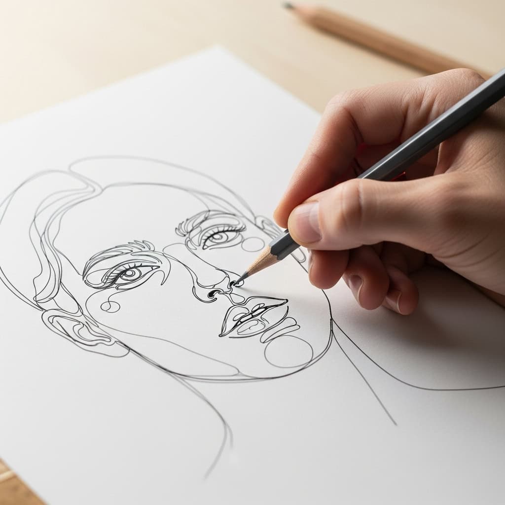 5. Continuous Line Drawing